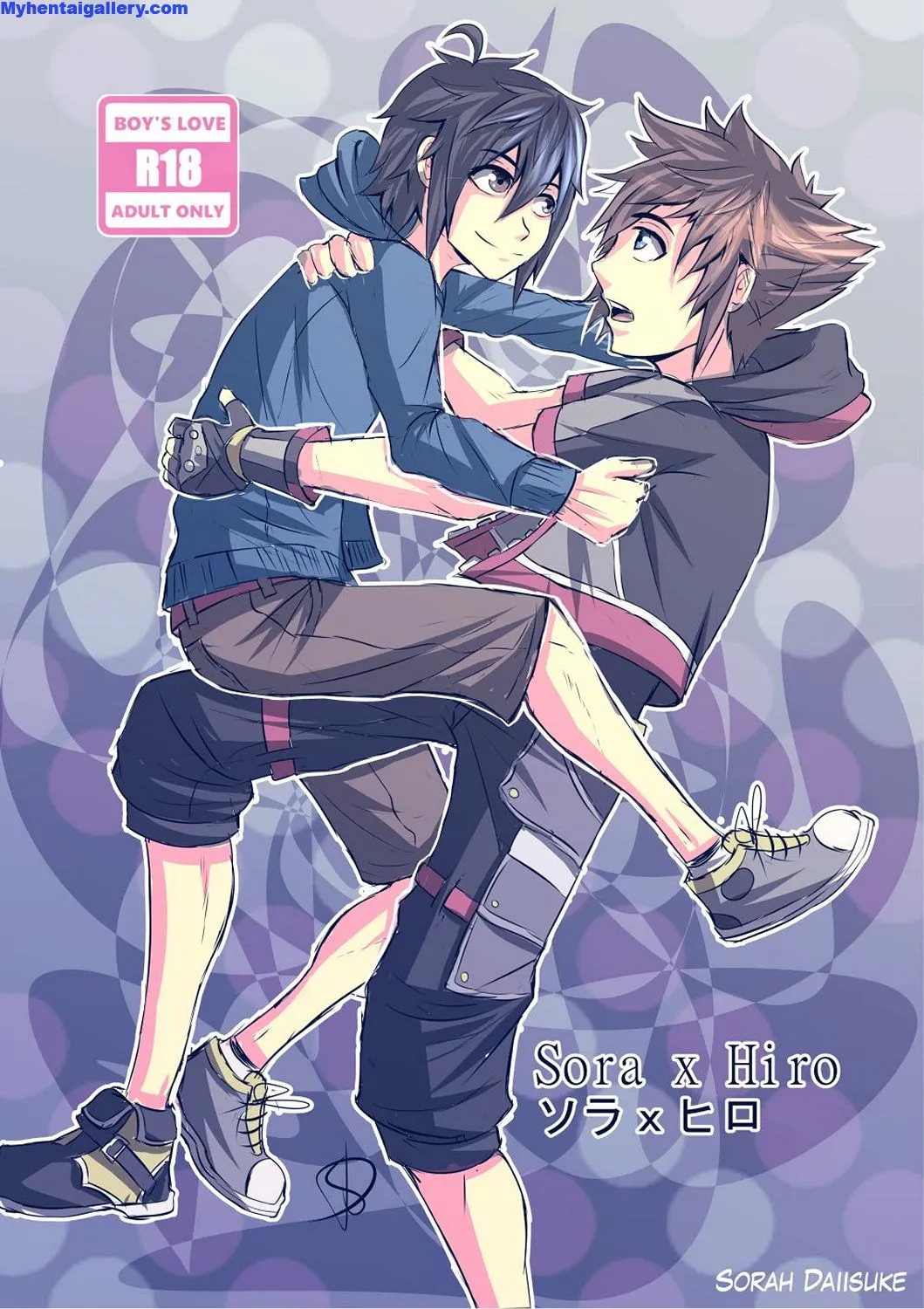 Sora x Hiro porno comics