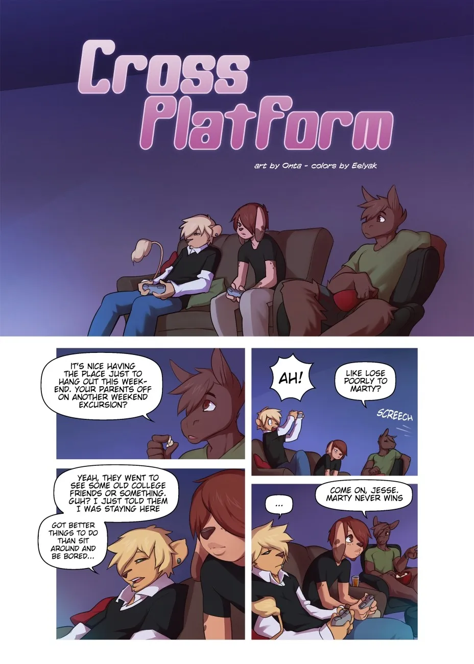 Cross Platform porno comics
