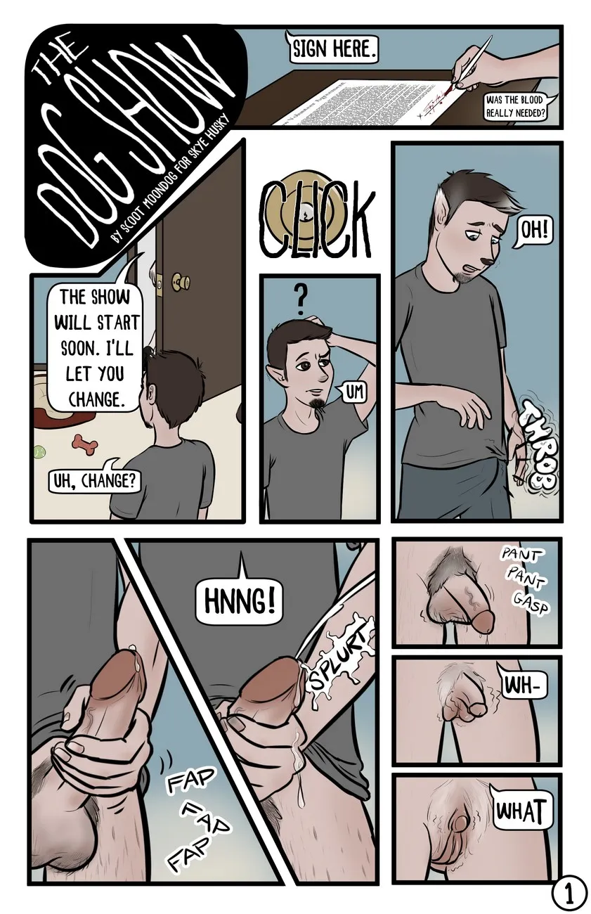The Dog Show porno comics