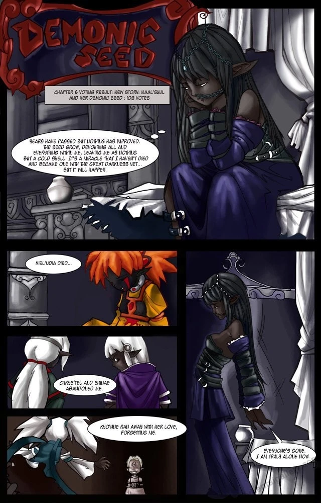Drowtales - Demonic Seeds porno comics Cover