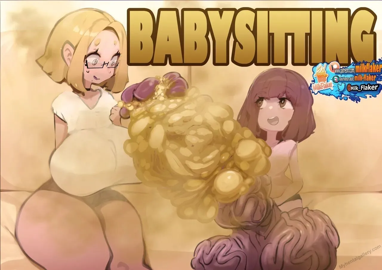 Babysitting porno comics Cover