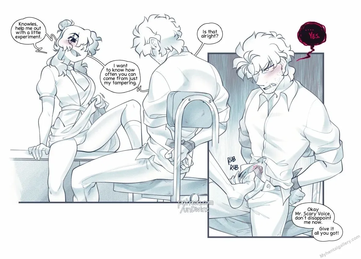 Tempting porno comics