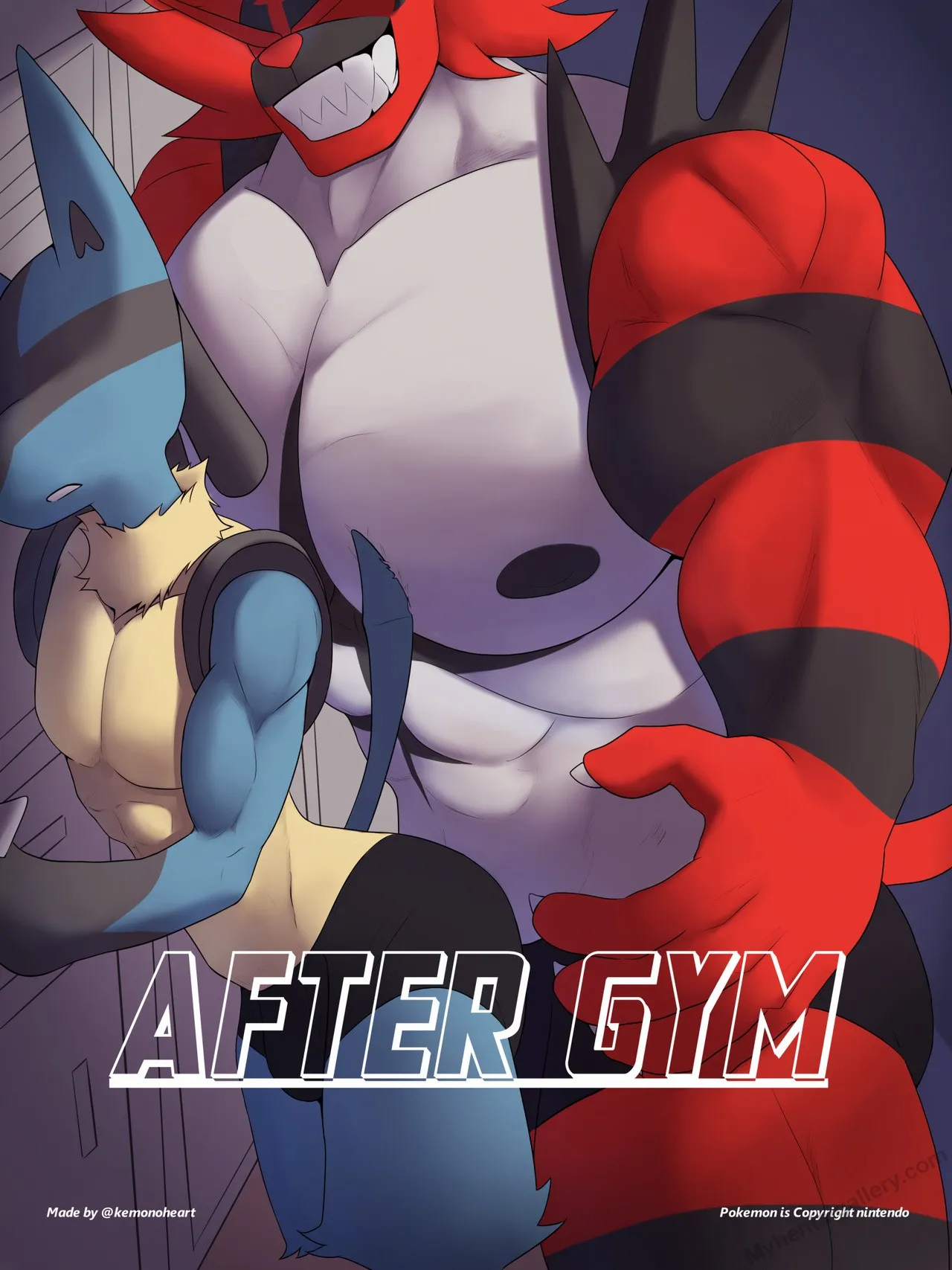 After Gym porno comics Cover
