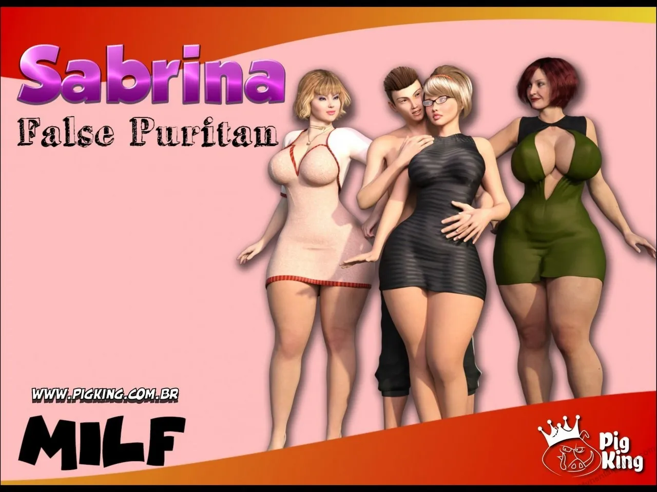 False Puritan 1 porno comics Cover