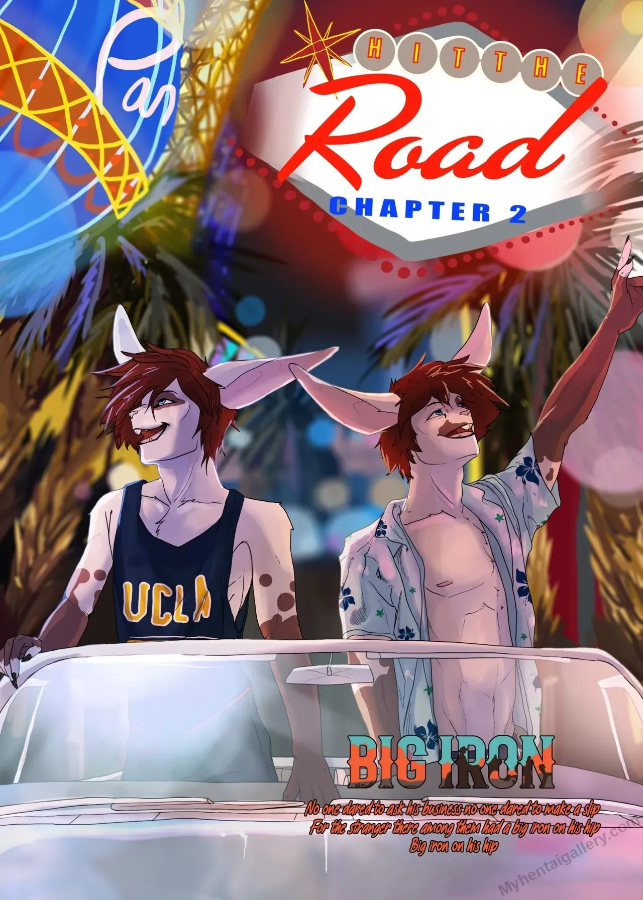 Hit The Road 2 - Big Iron porno comics Cover