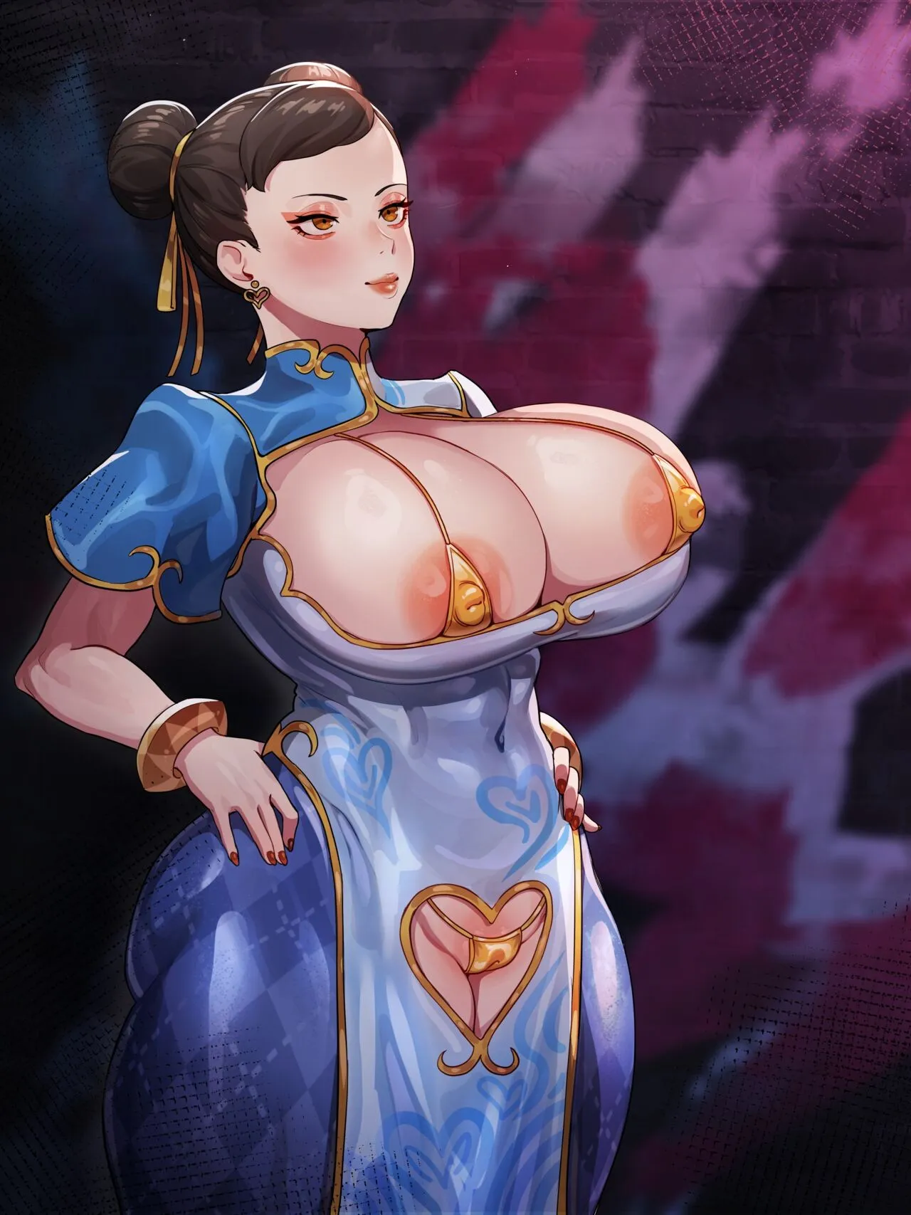 Street Hooker Chun-Li porno comics