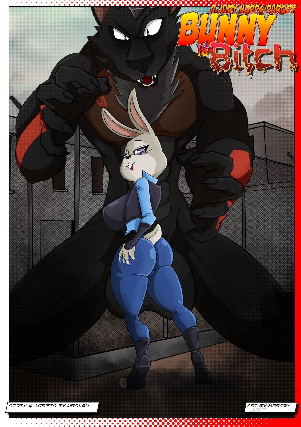 Bunny Bitch porno comics Cover