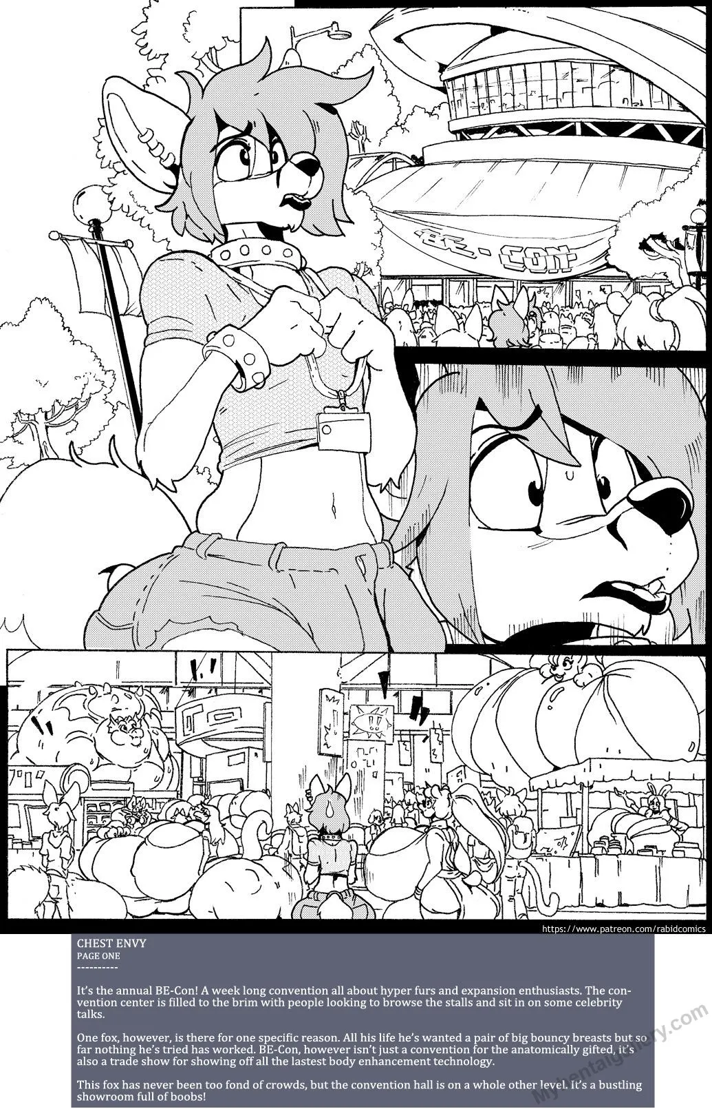 Chest Envy porno comics