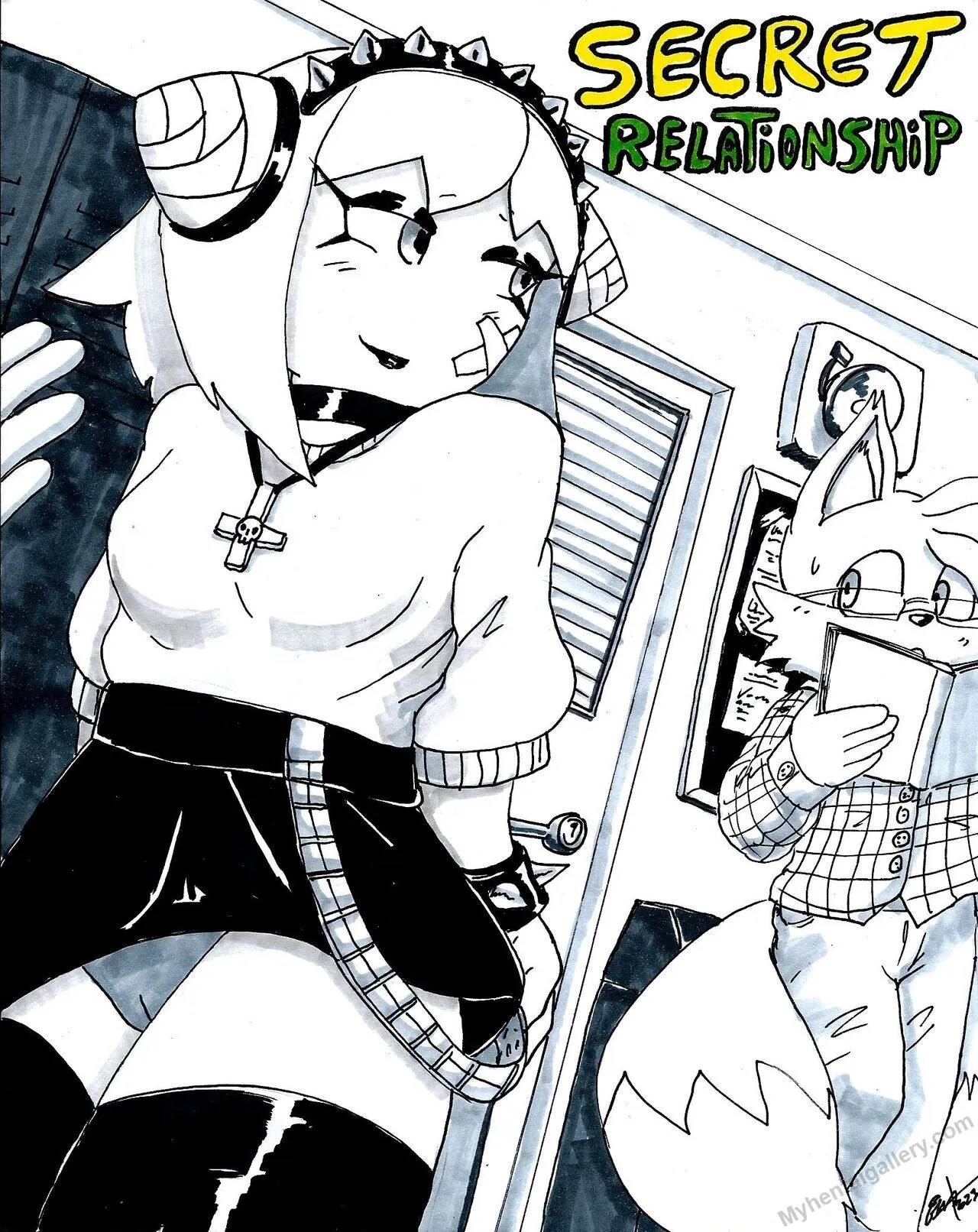 Secret Relationship! porno comics