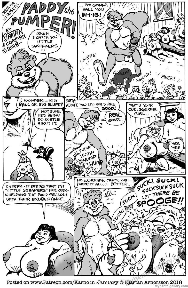 Paddy The Pumper porno comics Cover