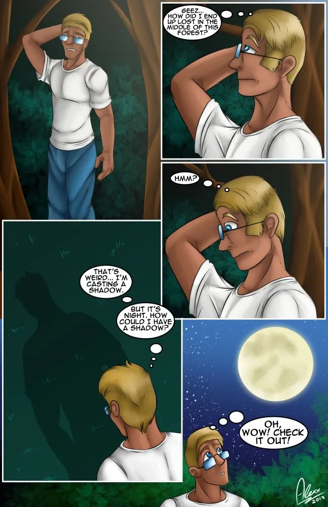 Moonlights Gaze porno comics Cover