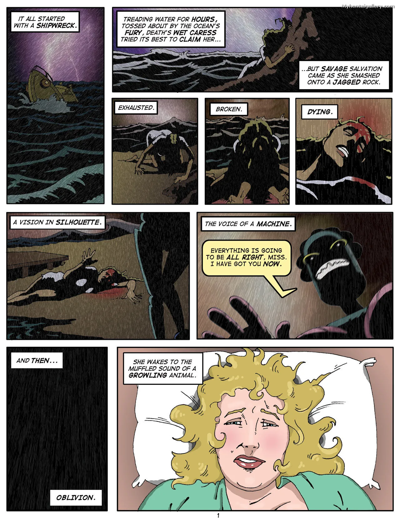 H.E.L.G.A. - A Tale Of Ultra-Fattening porno comics Cover