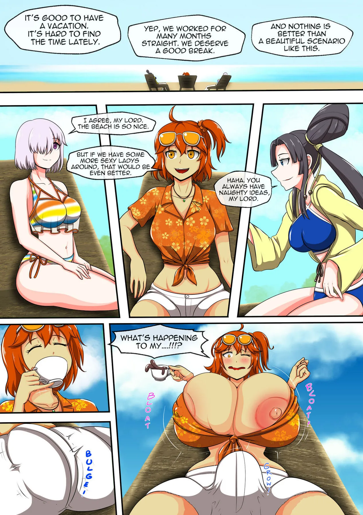 Vacumtion porno comics Cover