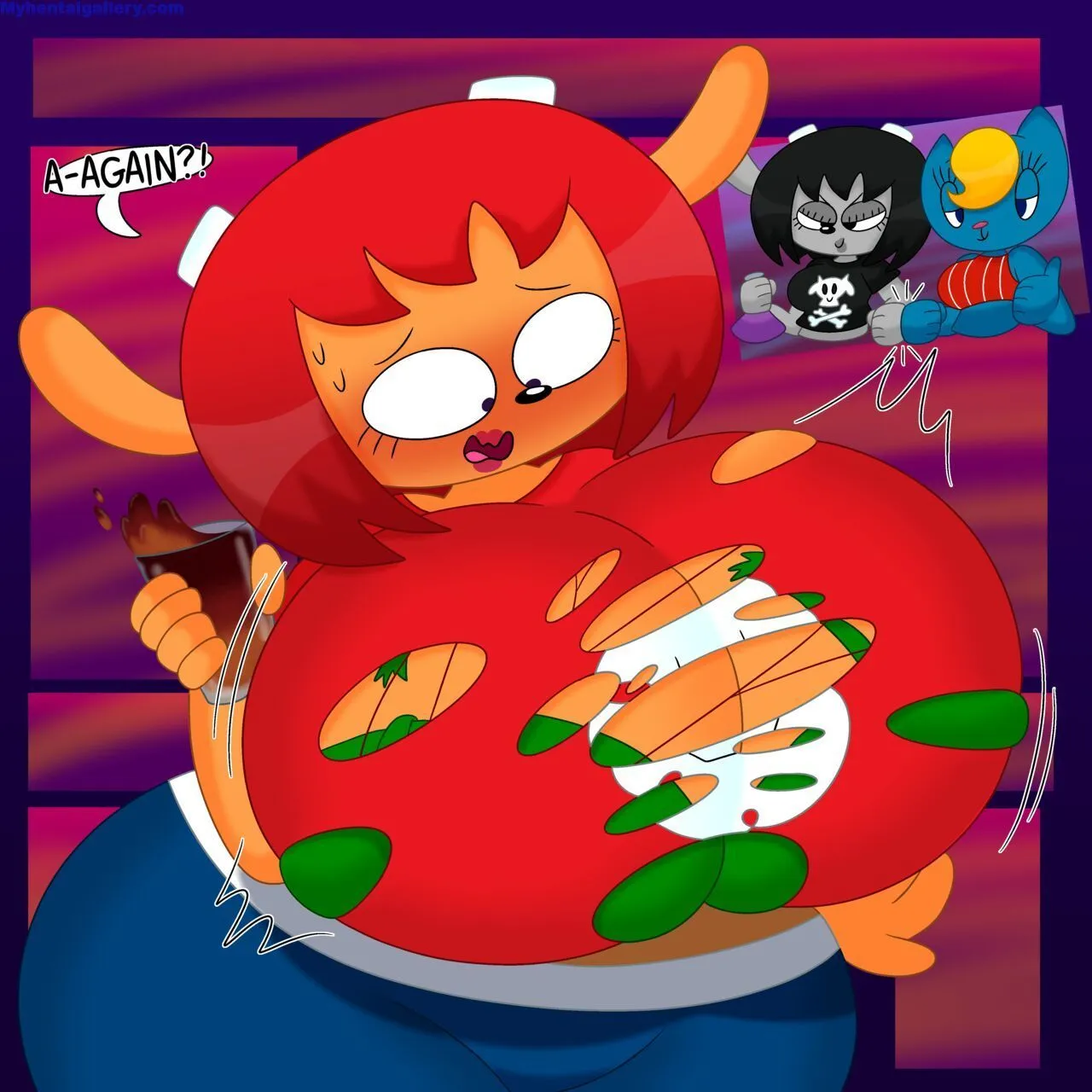 Lammy Boobie Drink porno comics