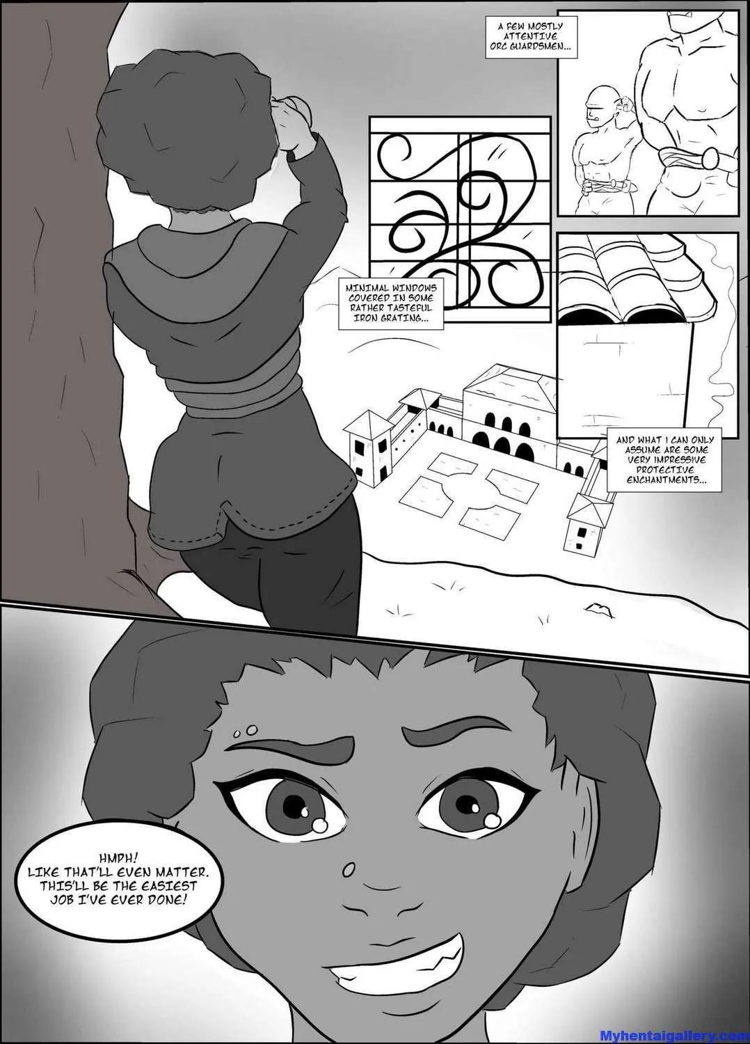 Ghost In The Wall porno comics