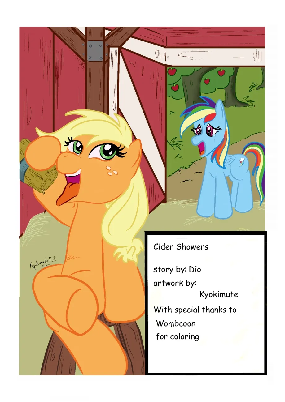 Cider Showers porno comics