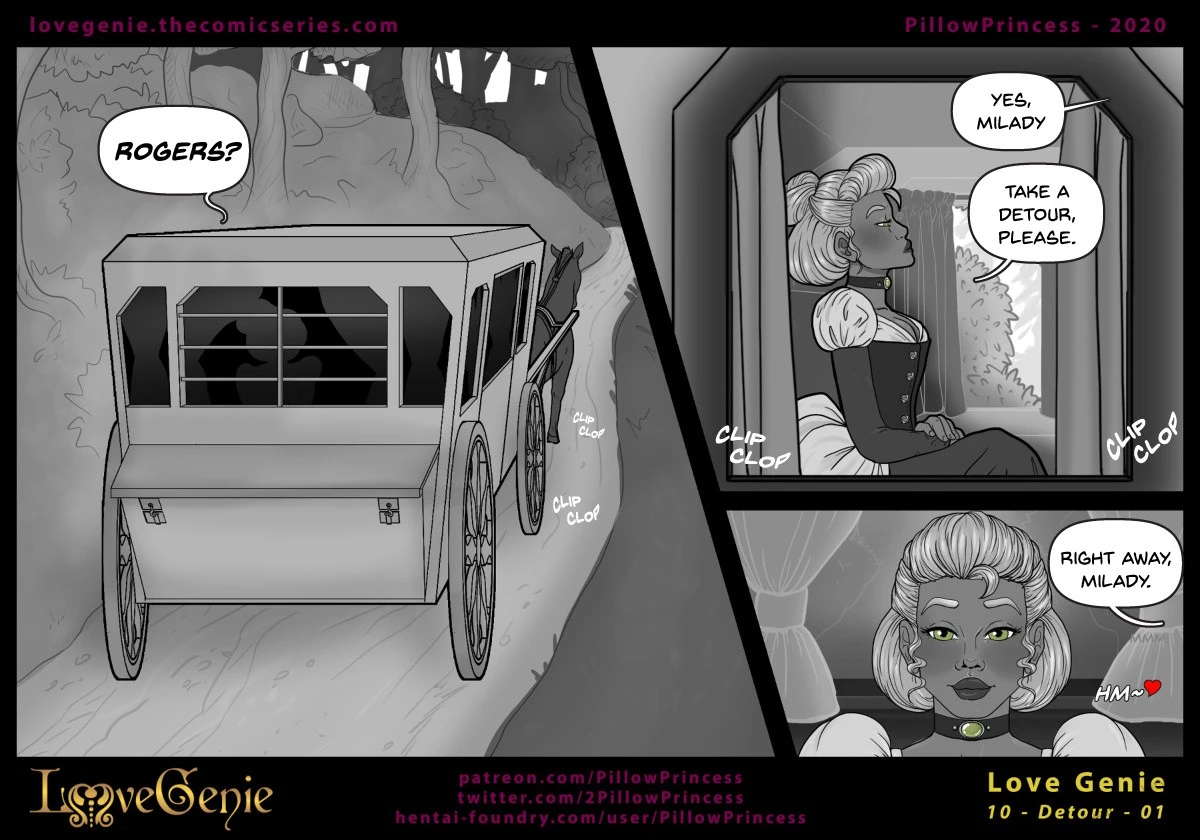Love Genie 10 - Detour porno comics