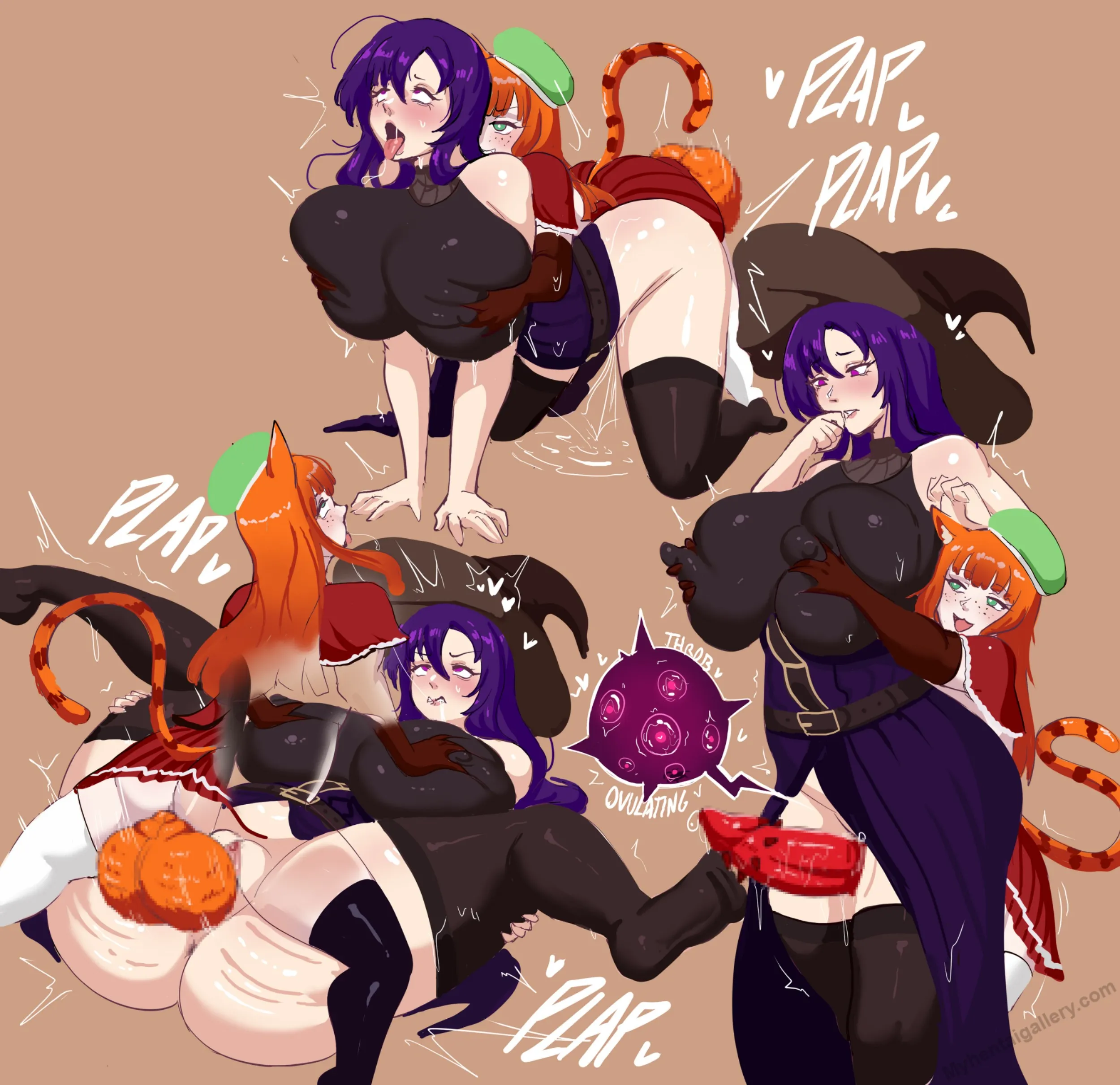 Witch And Her Cat porno comics
