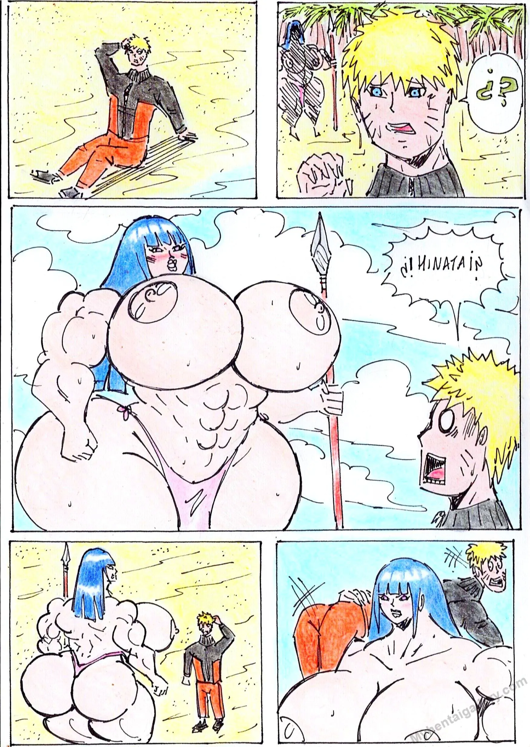 Naruto And Amazoness porno comics