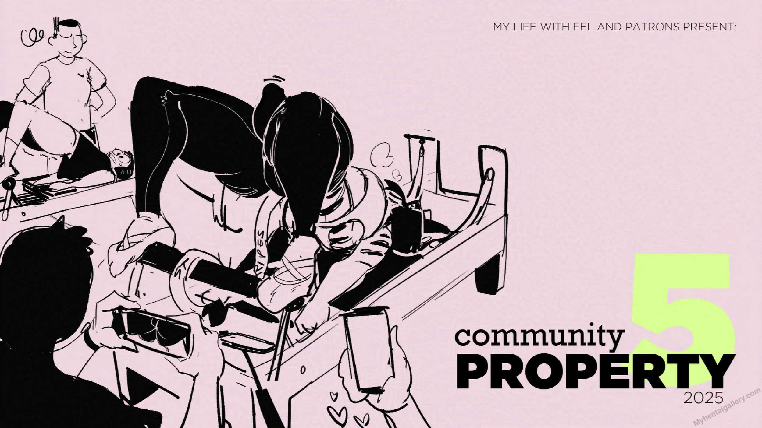 Community Property 5 porno comics Cover