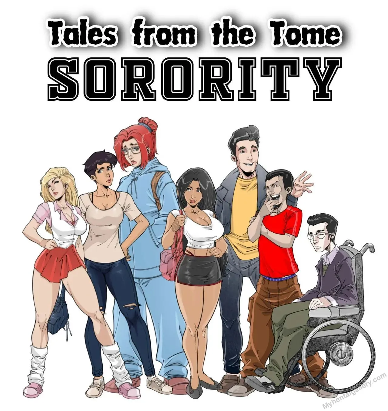 Tales From The Tome - Sorority 2 porno comics Cover