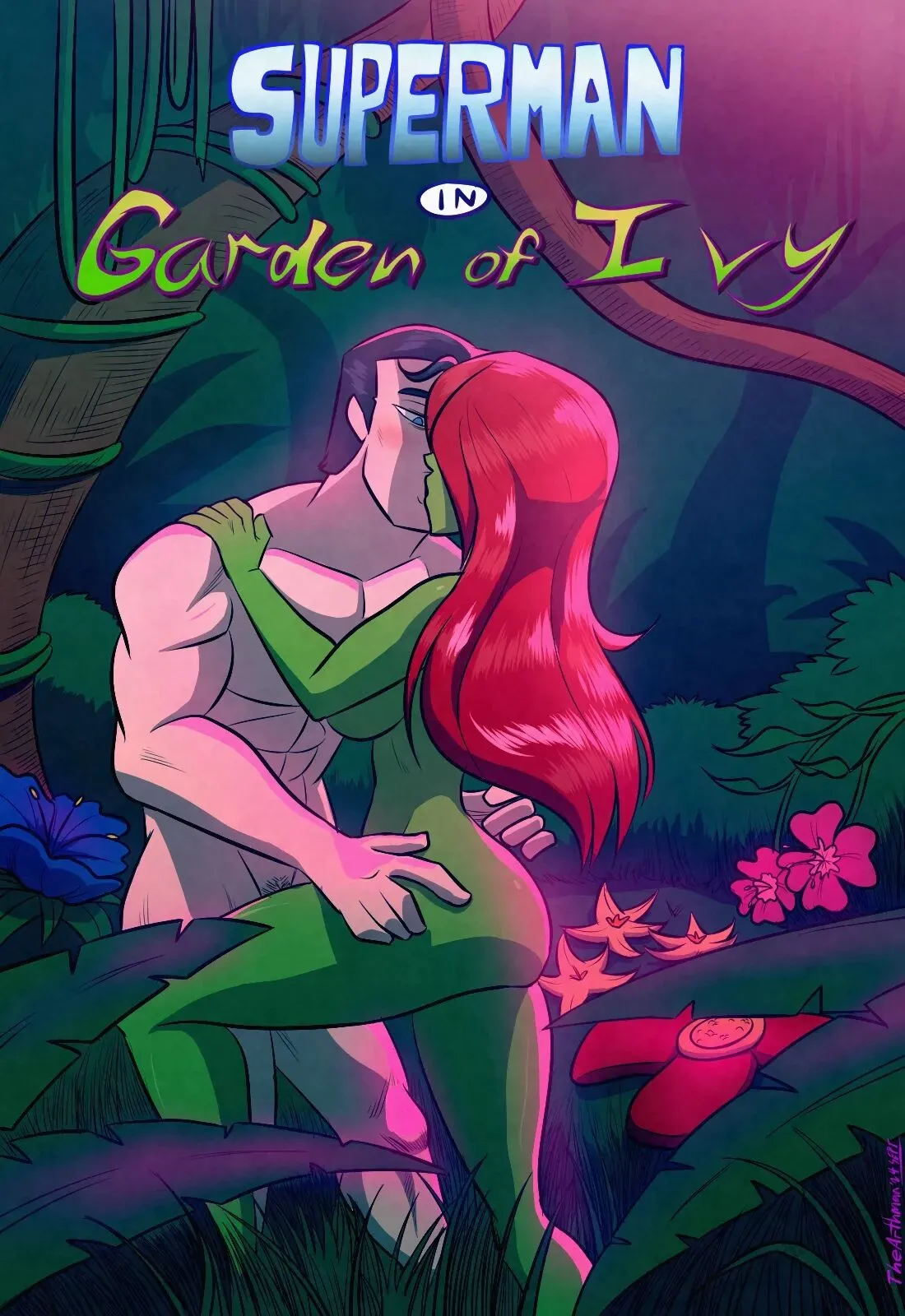 Superman - Garden Of Ivy porno comics Cover