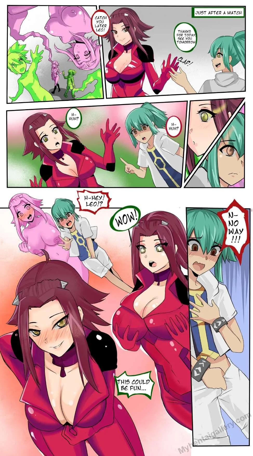 Aka Leo porno comics