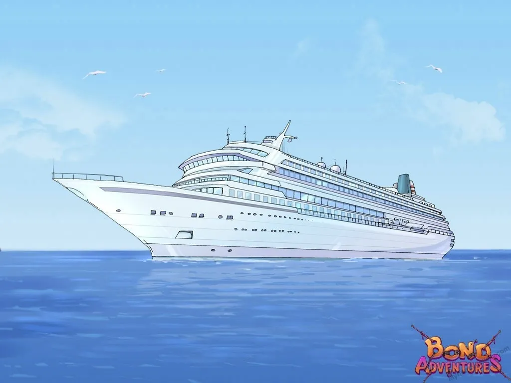 Bond Adventures - Cruise Couple porno comics Cover