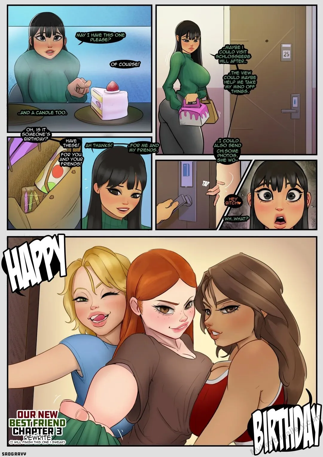Our New Best Friend 3 porno comics Cover