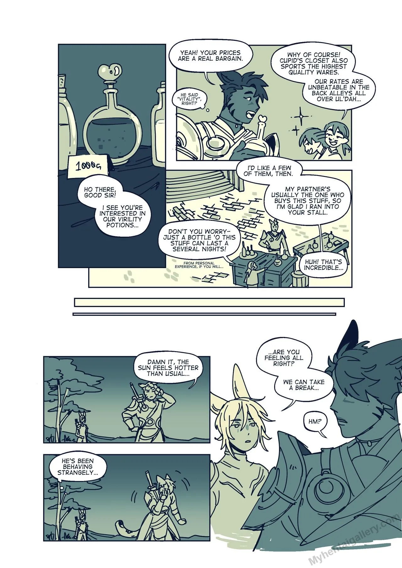 A Potion Mishap porno comics