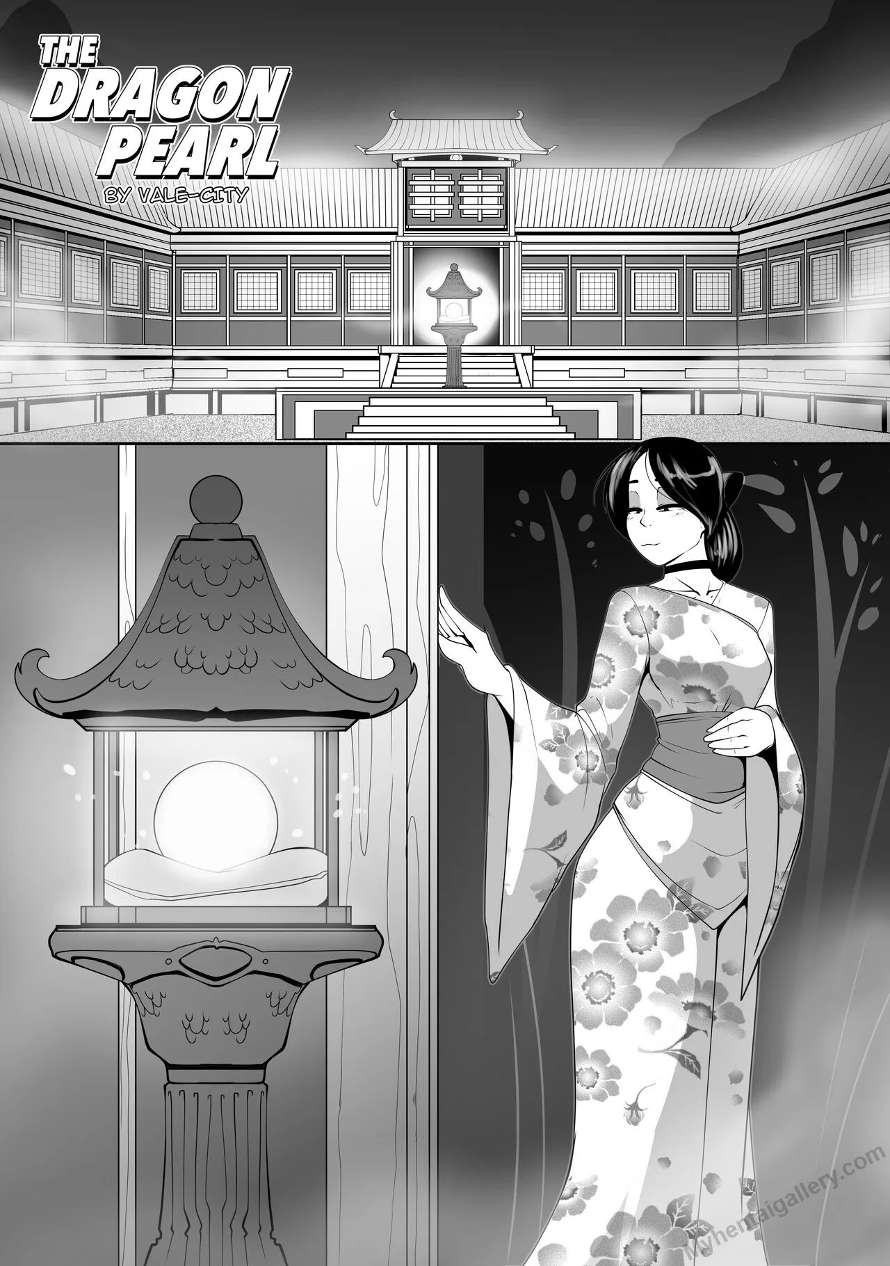 The Dragon Pearl porno comics Cover