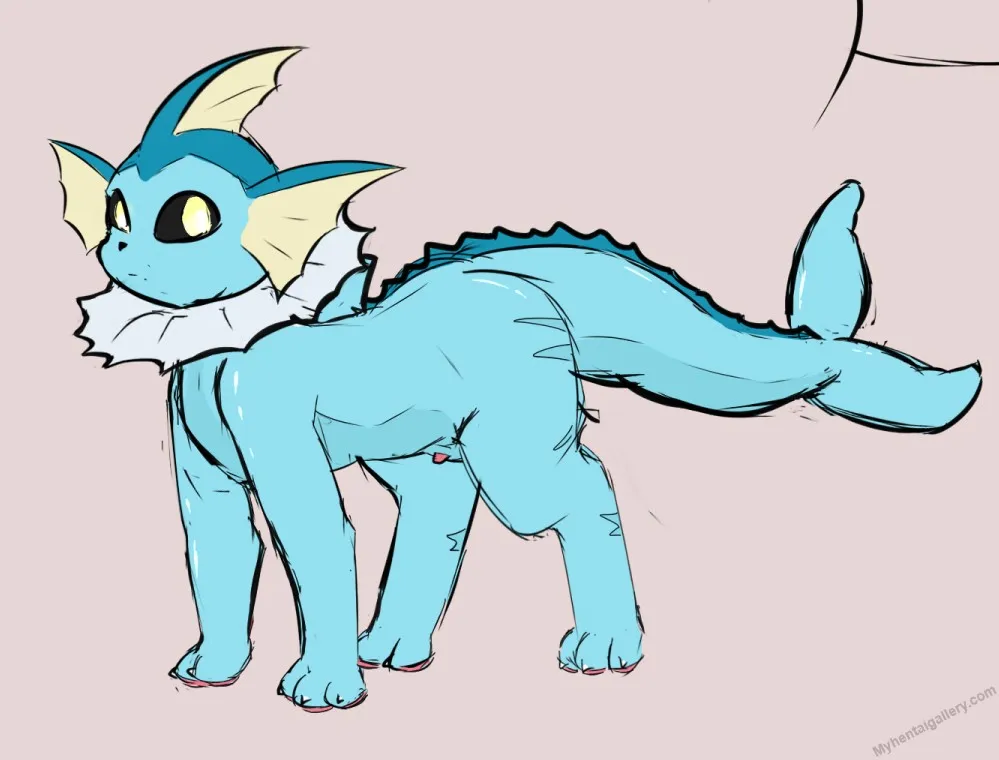 Vaporeon's Growth porno comics Cover