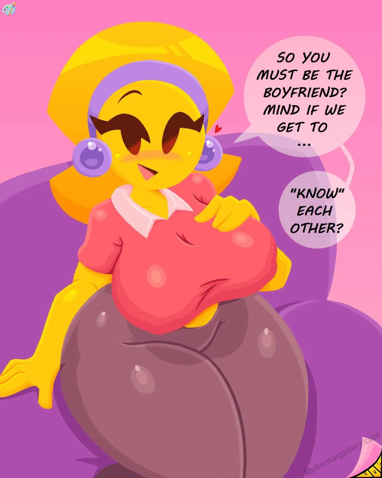 Emoji Milf porno comics