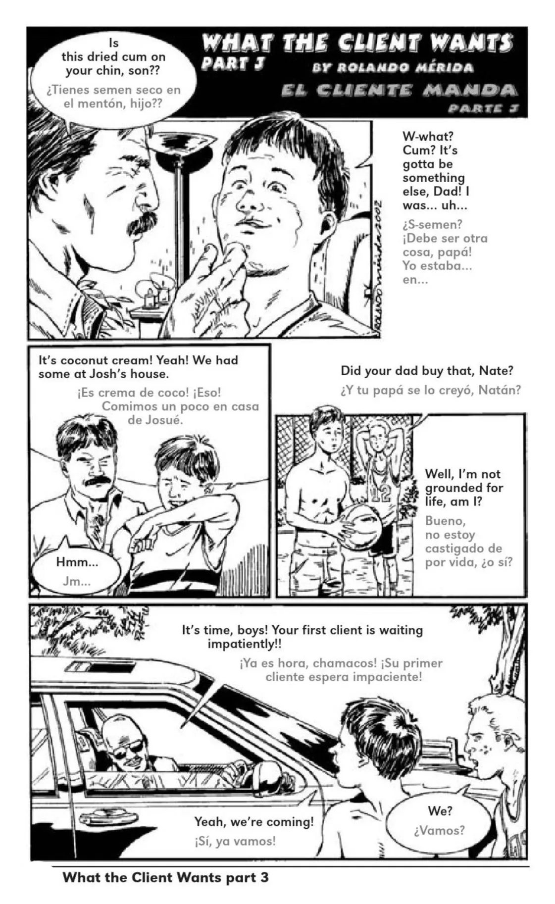 What The Client Wants 3 porno comics Cover