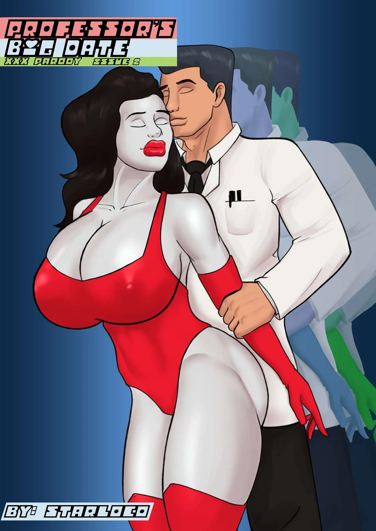 Professor's Big Date 2 porno comics Cover