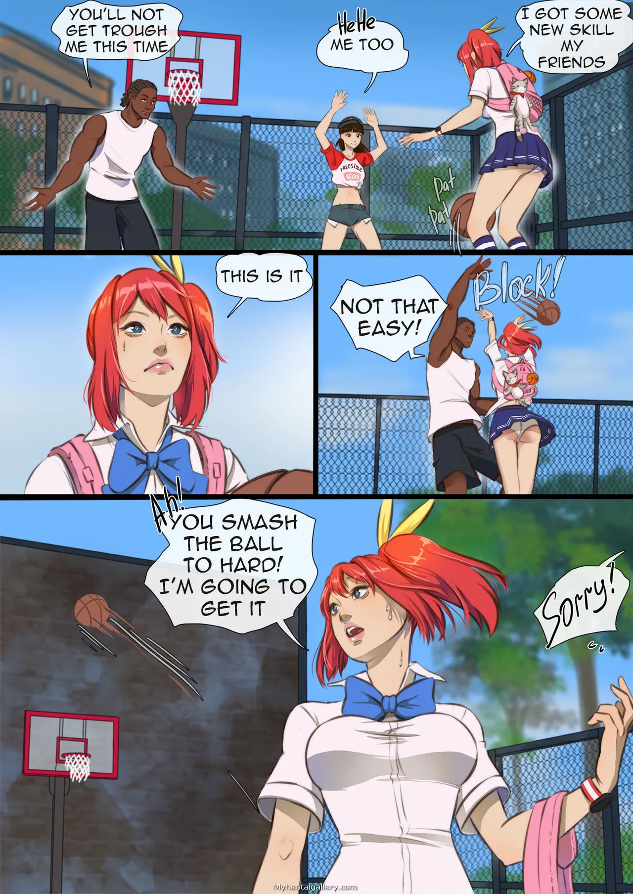 Freestyle porno comics Cover
