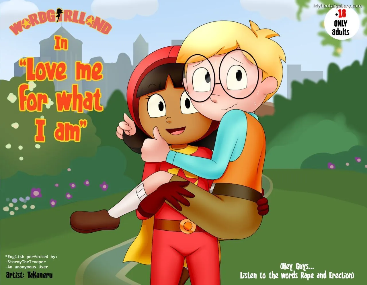 Love Me For What I Am porno comics Cover