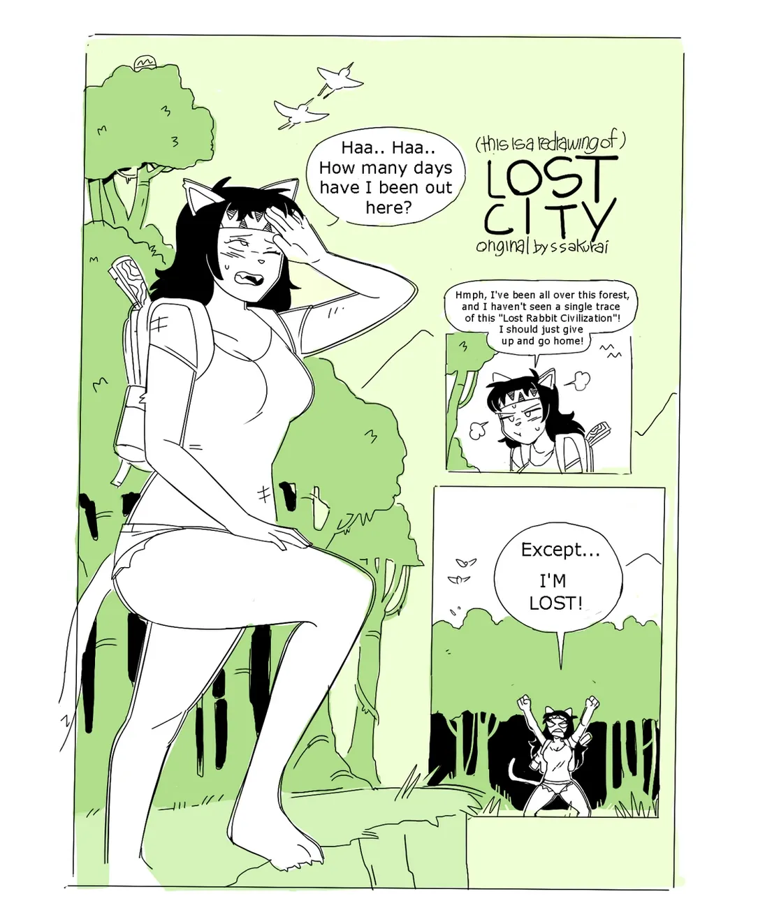 Lost City porno comics