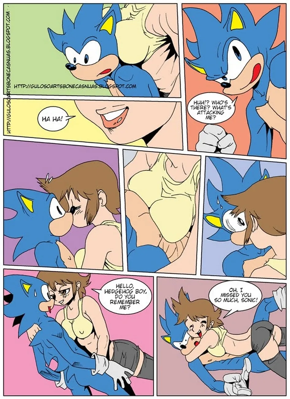 Sonic XXX porno comics
