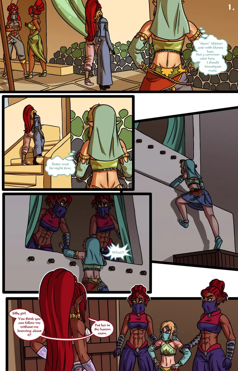 Zelda's Rescue porno comics