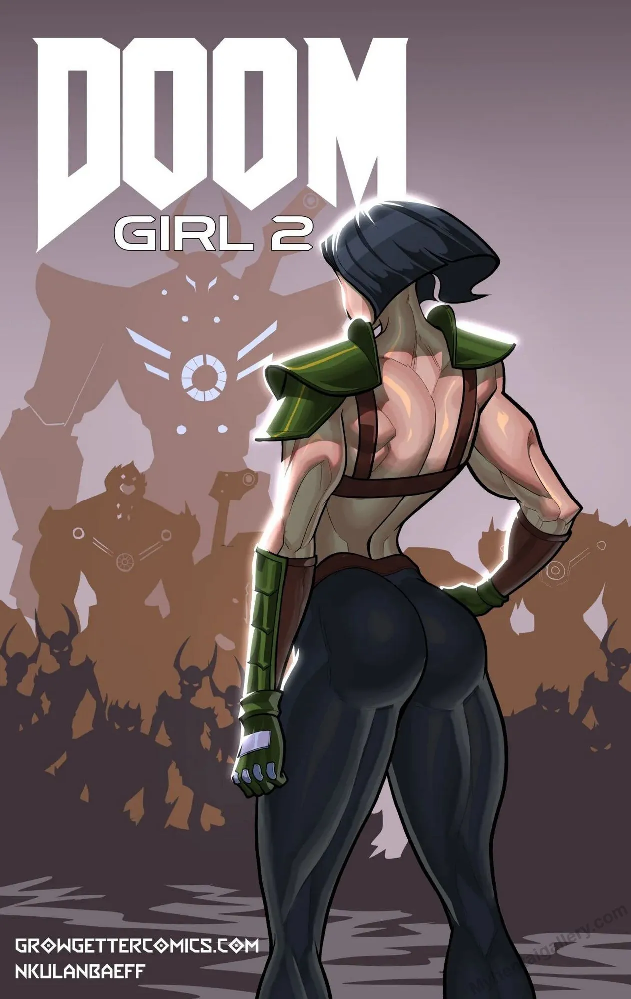 Doom Girl 2 porno comics