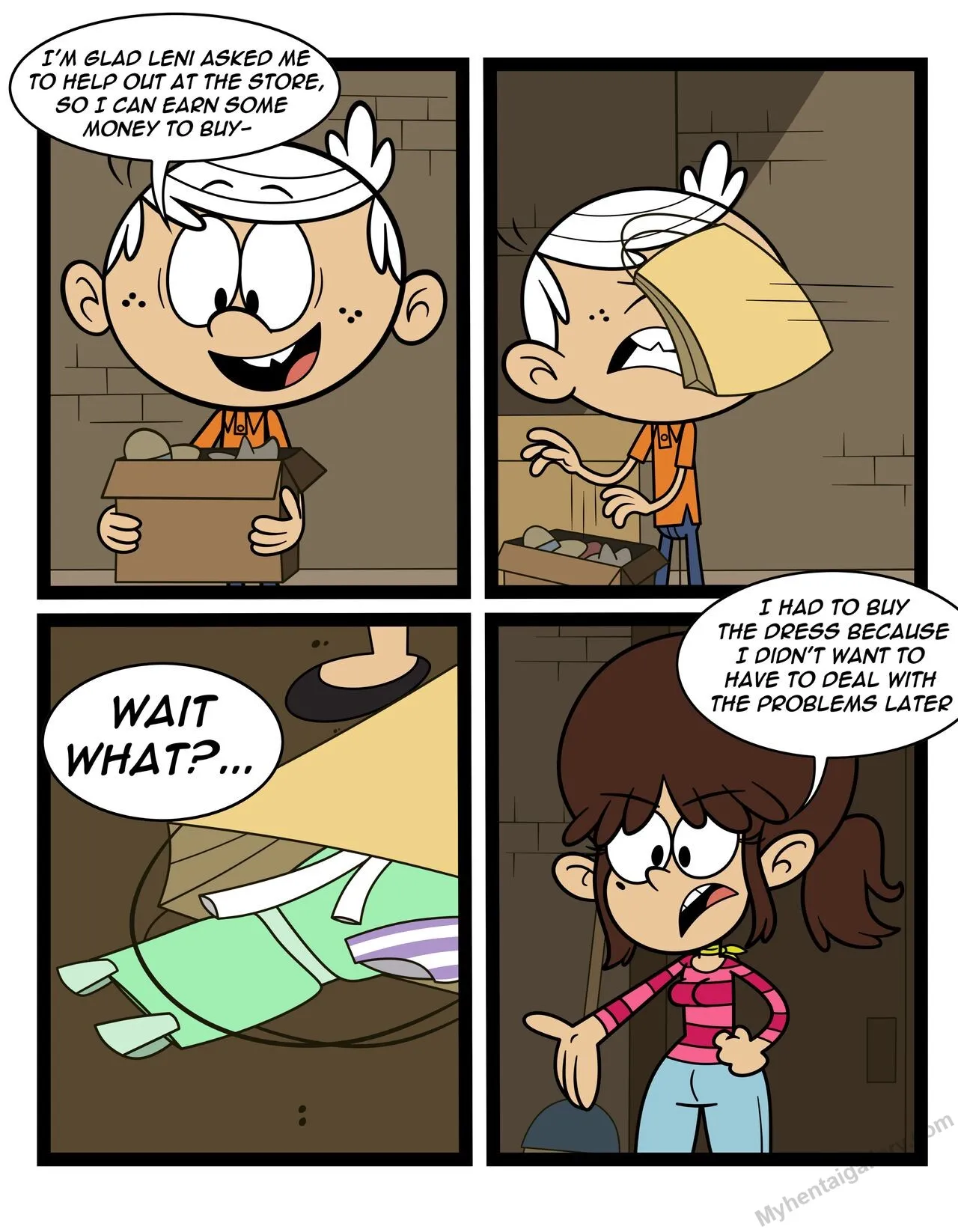Lincoln x Fiona porno comics