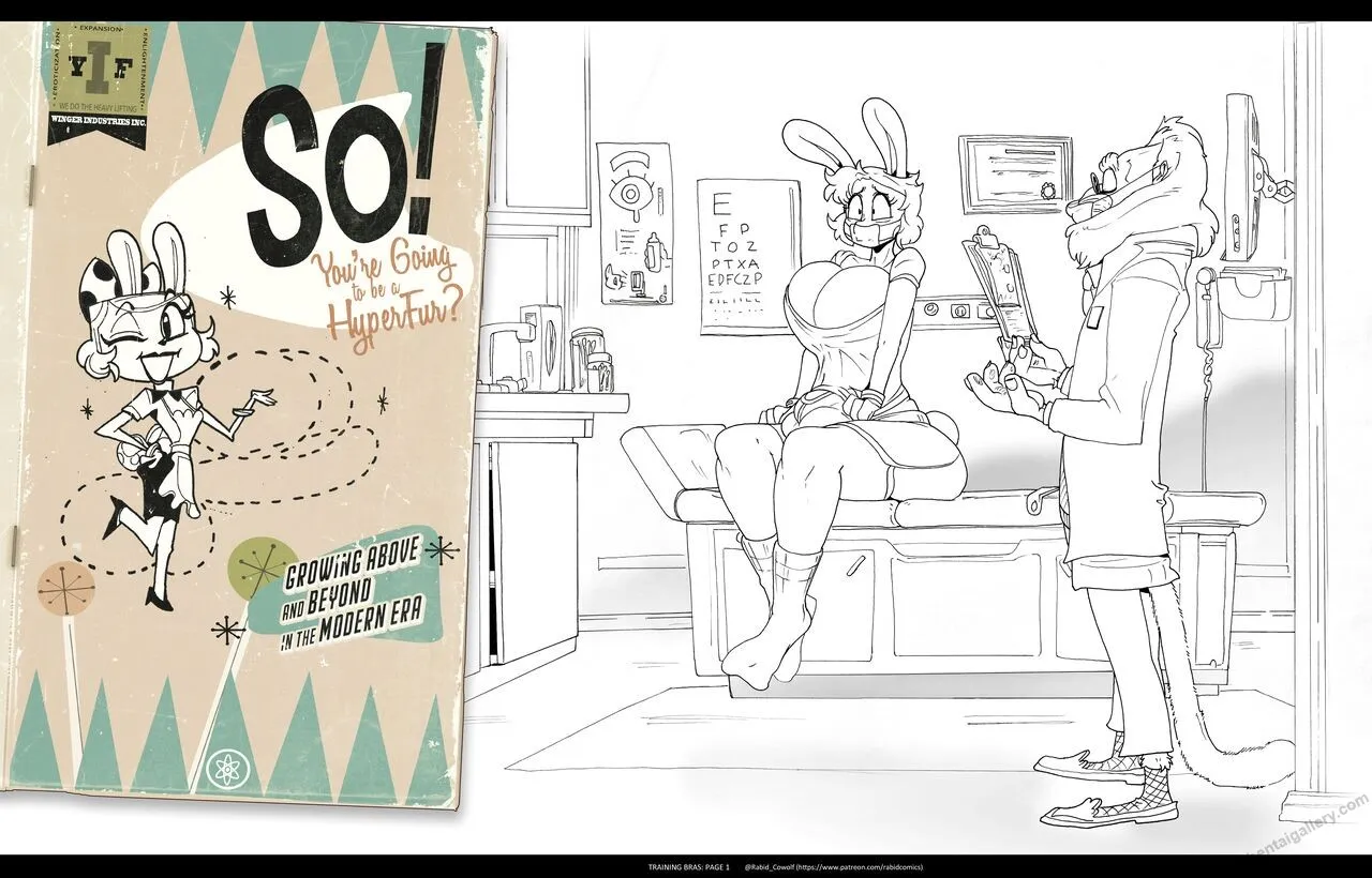 Training Bras porno comics Cover