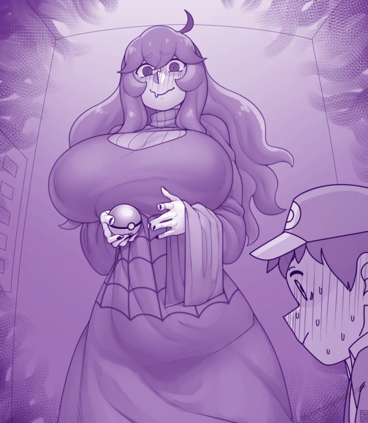 Hex Maniac Zuri porno comics Cover