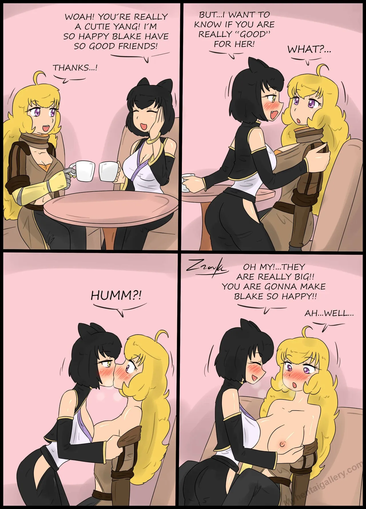 Waifu Challenge porno comics Cover
