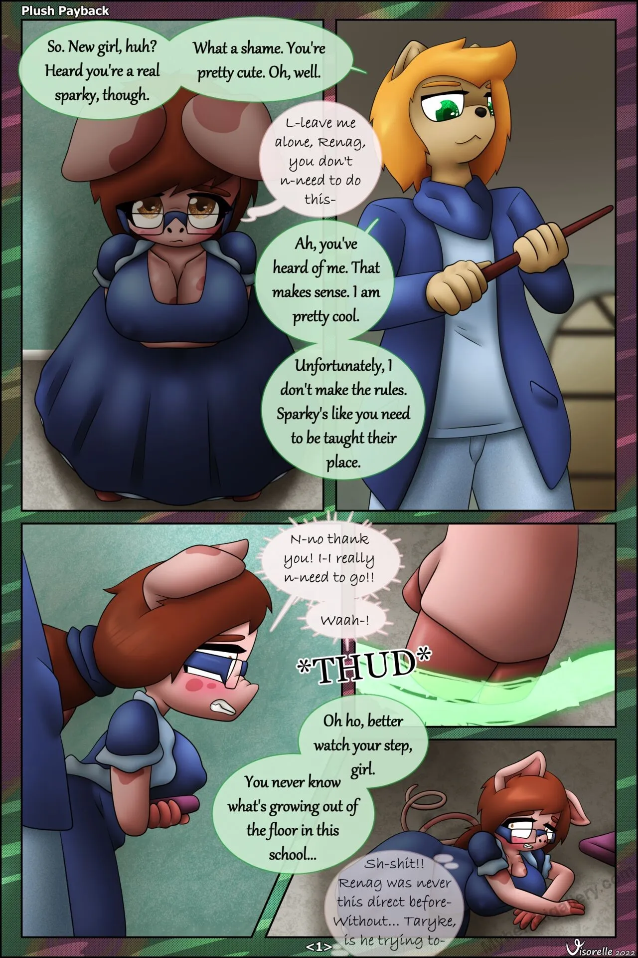 Plush Payback porno comics