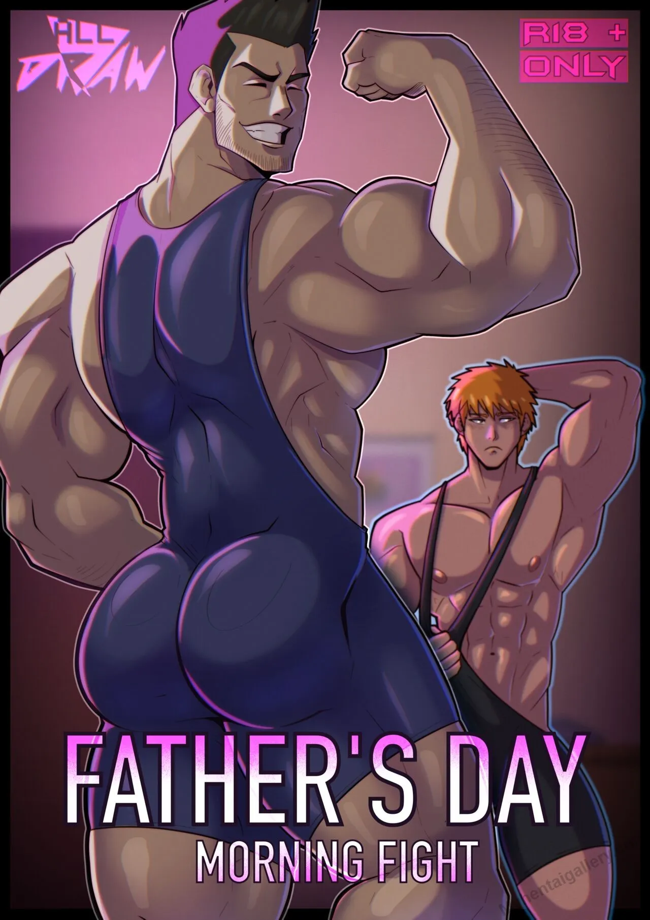 Father's Day Morning Fight porno comics