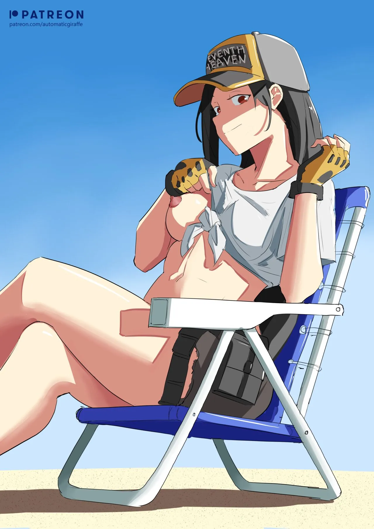 Beach Tifa porno comics