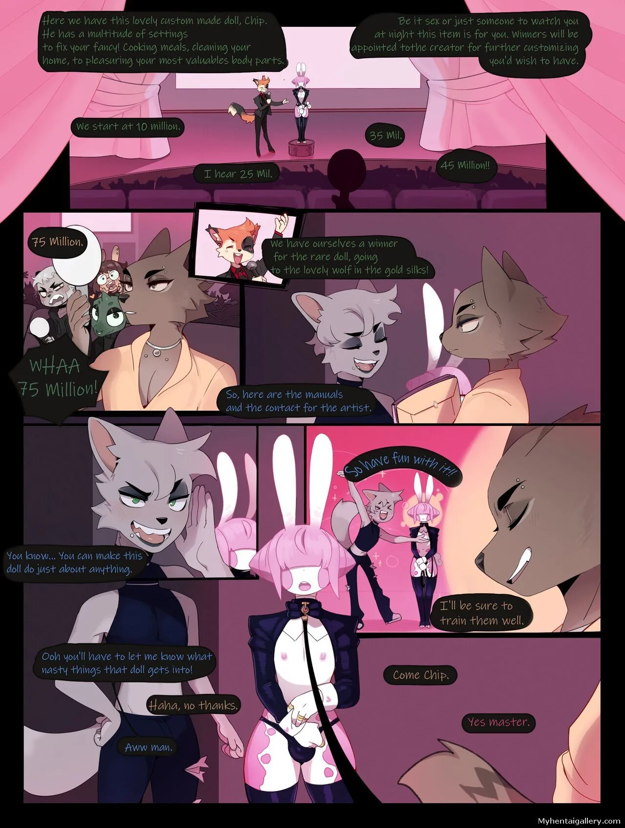 Chip And Chomp porno comics Cover