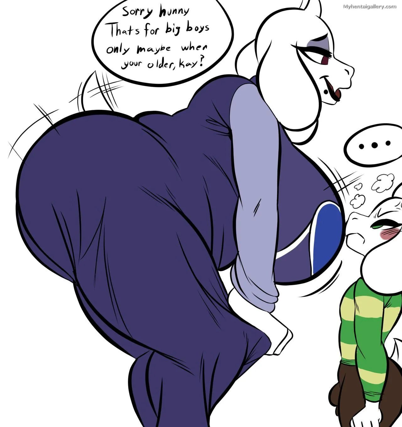 Toriel x Asriel porno comics